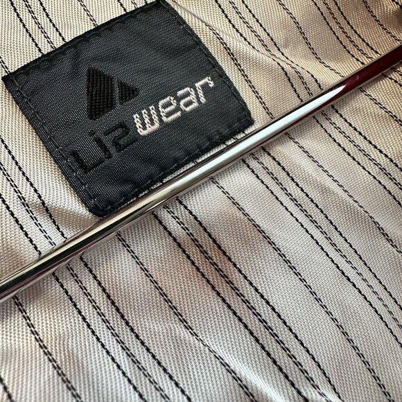 Vintage Womens Red Wool Vest Liz Claiborne Button Front Pockets 1990s Large - Picture 10 of 10